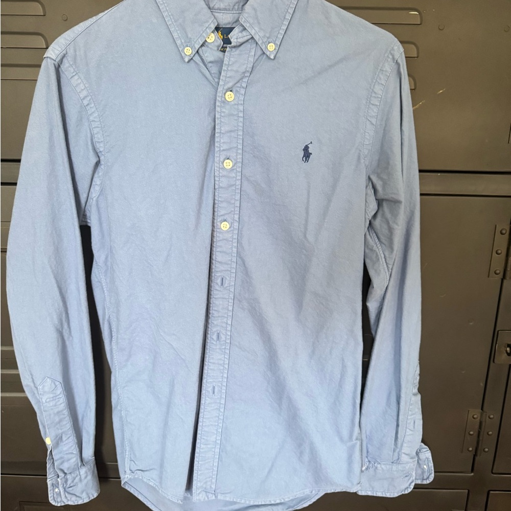 Ralph Lauren Men's Light Blue Casual Shirt
